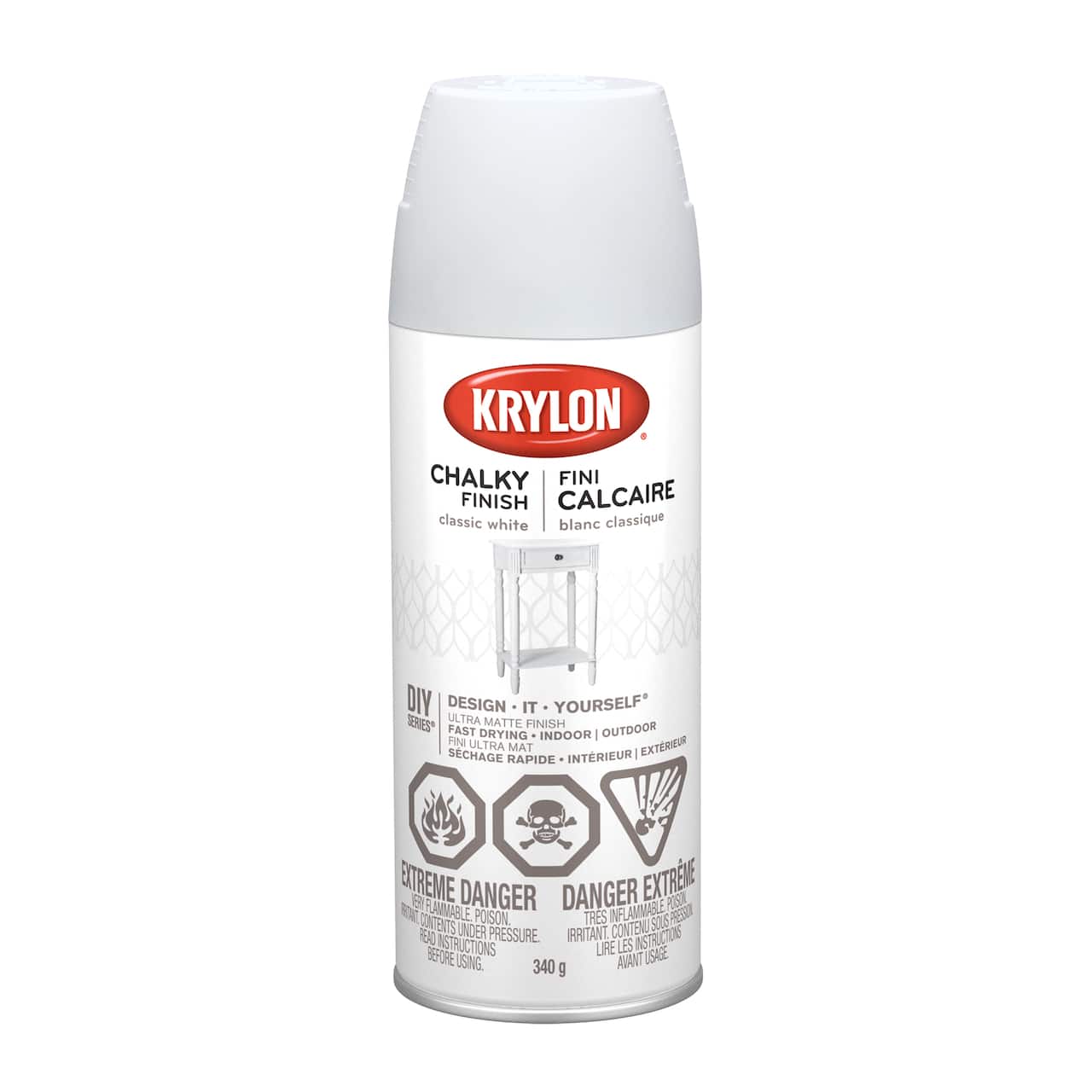 Peinture en aérosol à fini calcaire de Krylon